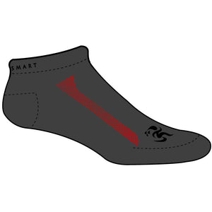 WickedSmart- WS No Show Sock, 2 colors
